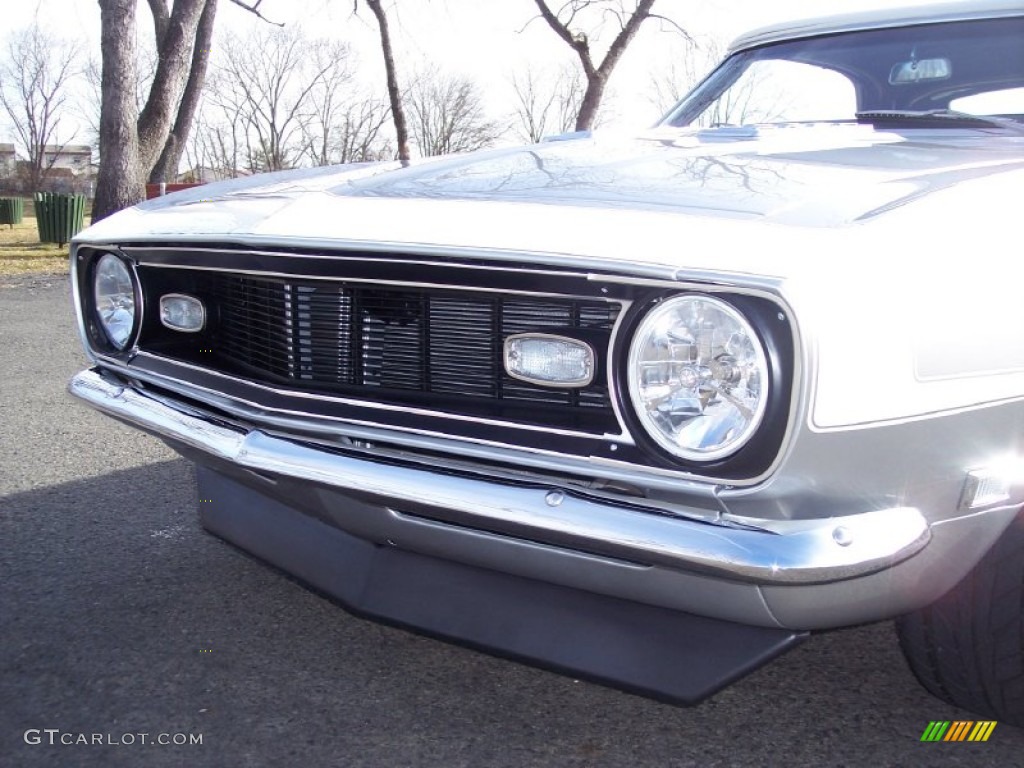1968 Camaro Convertible - Blade Silver Metallic / Pearl Parchment Houndstooth photo #24