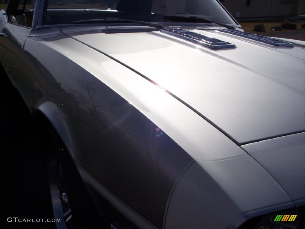1968 Camaro Convertible - Blade Silver Metallic / Pearl Parchment Houndstooth photo #26