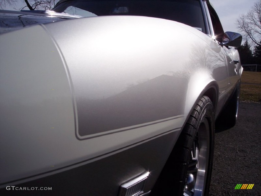 1968 Camaro Convertible - Blade Silver Metallic / Pearl Parchment Houndstooth photo #30