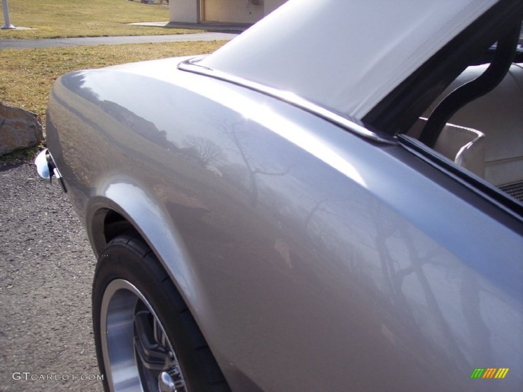 1968 Camaro Convertible - Blade Silver Metallic / Pearl Parchment Houndstooth photo #33