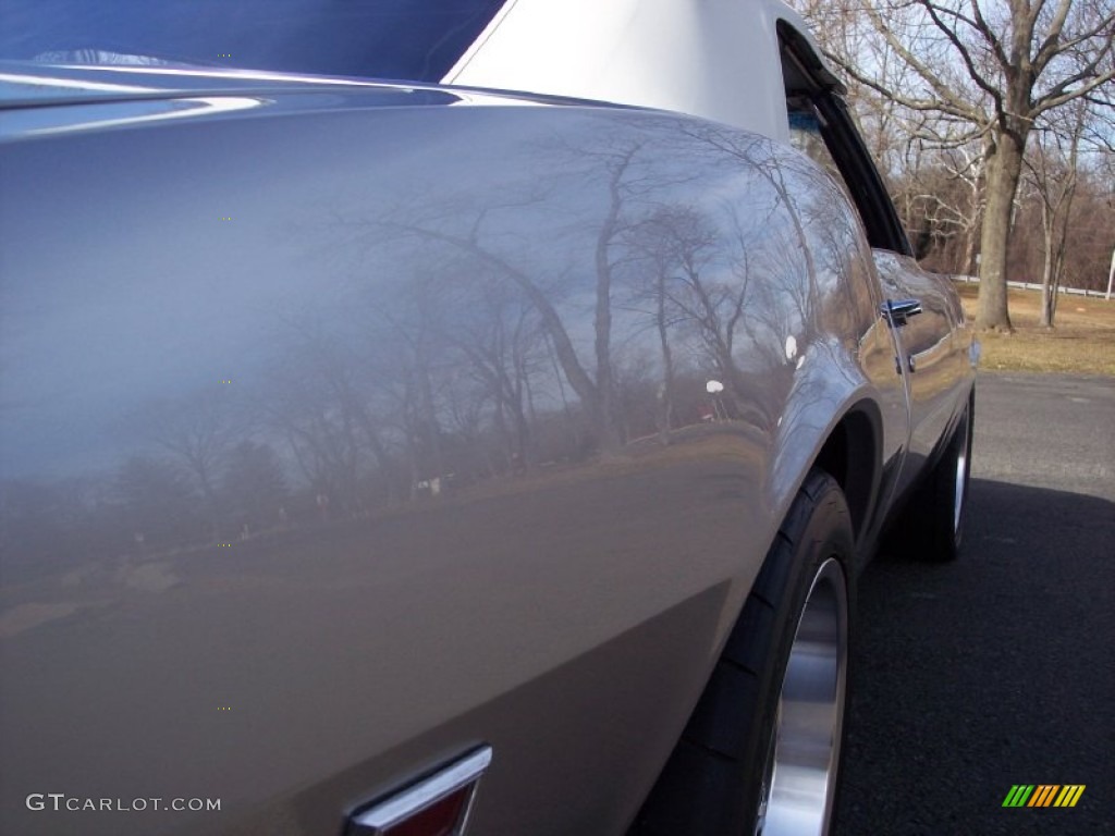 1968 Camaro Convertible - Blade Silver Metallic / Pearl Parchment Houndstooth photo #37