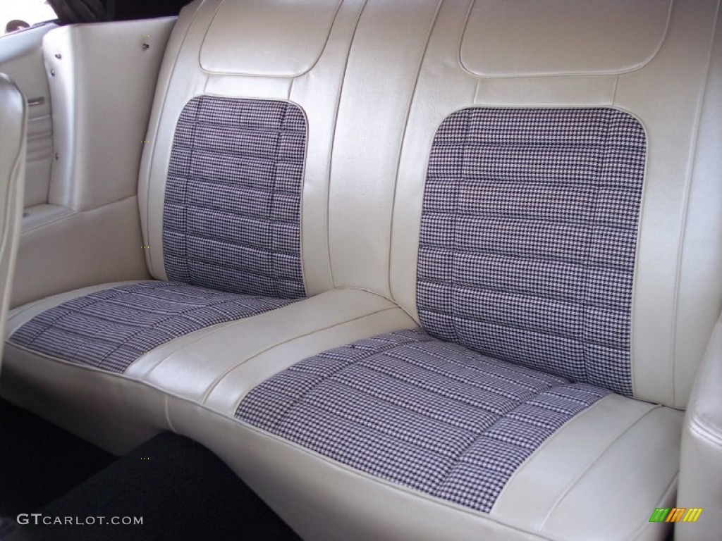 1968 Camaro Convertible - Blade Silver Metallic / Pearl Parchment Houndstooth photo #69