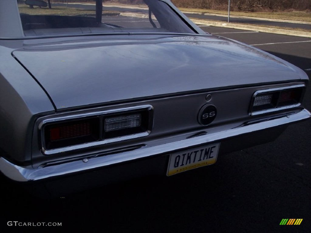 1968 Camaro Convertible - Blade Silver Metallic / Pearl Parchment Houndstooth photo #94