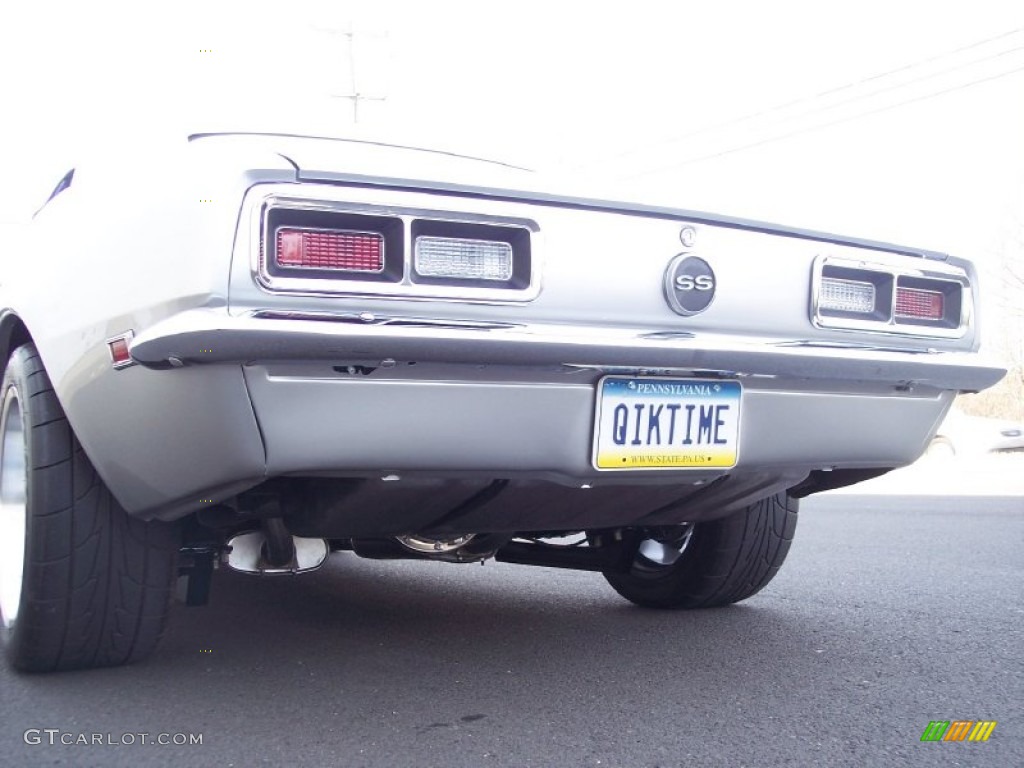 1968 Camaro Convertible - Blade Silver Metallic / Pearl Parchment Houndstooth photo #95