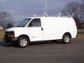 Summit White 2003 Chevrolet Express 2500 Cargo Van Exterior