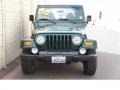 2000 Forest Green Pearl Jeep Wrangler Sport 4x4  photo #2