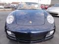 2011 Dark Blue Metallic Porsche 911 Turbo S Cabriolet  photo #4