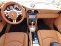 Sand Beige 2011 Porsche 911 Turbo S Cabriolet Dashboard