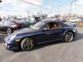 2011 Dark Blue Metallic Porsche 911 Turbo S Cabriolet  photo #43