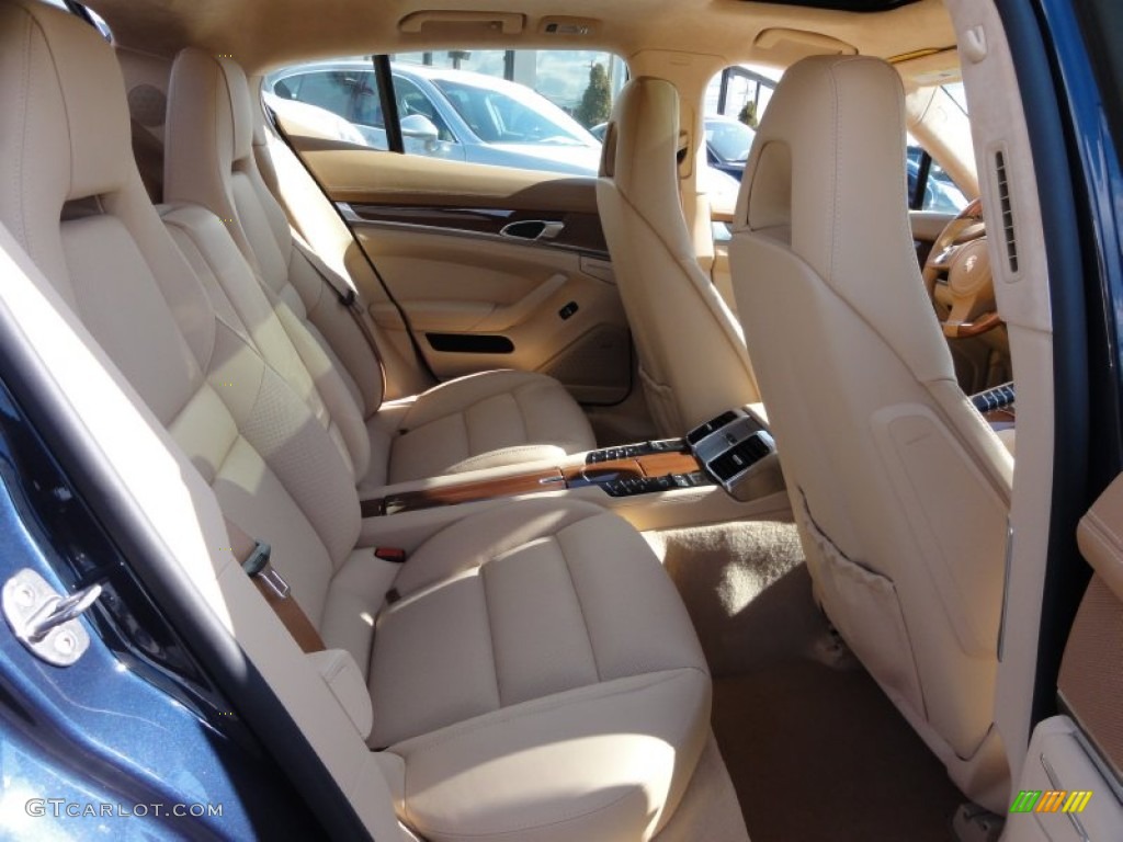 Cognac/Cedar Interior 2012 Porsche Panamera Turbo Photo #61413544
