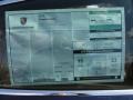 2012 Porsche Panamera Turbo Window Sticker