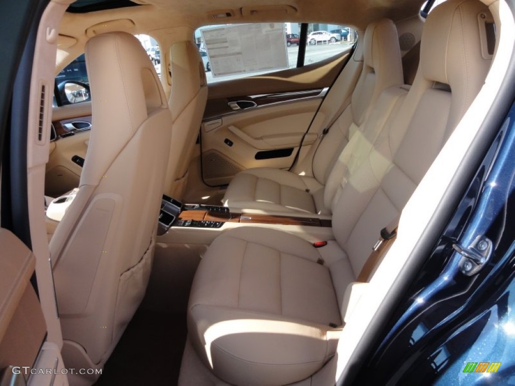 Cognac/Cedar Interior 2012 Porsche Panamera Turbo Photo #61413586