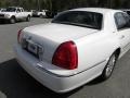 2003 Vibrant White Lincoln Town Car Signature  photo #14