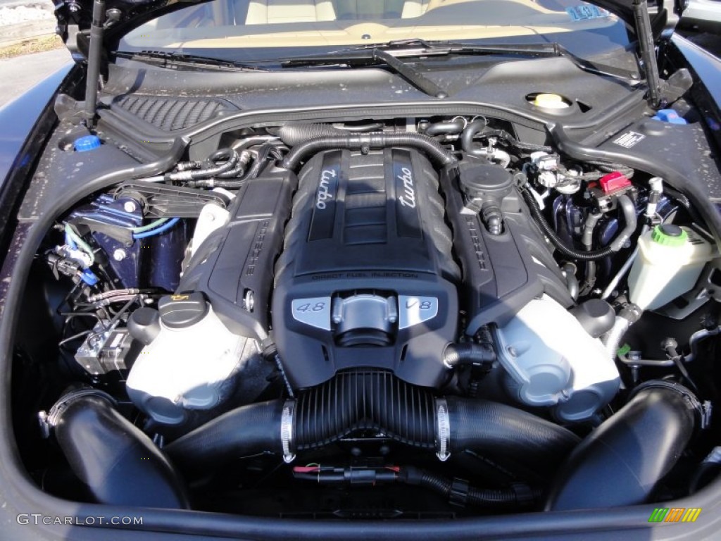 2012 Porsche Panamera Turbo 4.8 Liter DFI Twin-Turbocharged DOHC 32-Valve VarioCam Plus V8 Engine Photo #61413670