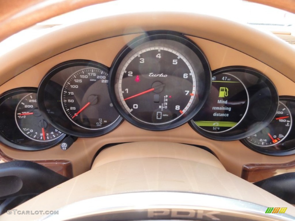 2012 Porsche Panamera Turbo Gauges Photo #61413707