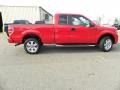 2010 Vermillion Red Ford F150 STX SuperCab 4x4  photo #12