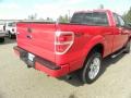 2010 Vermillion Red Ford F150 STX SuperCab 4x4  photo #13