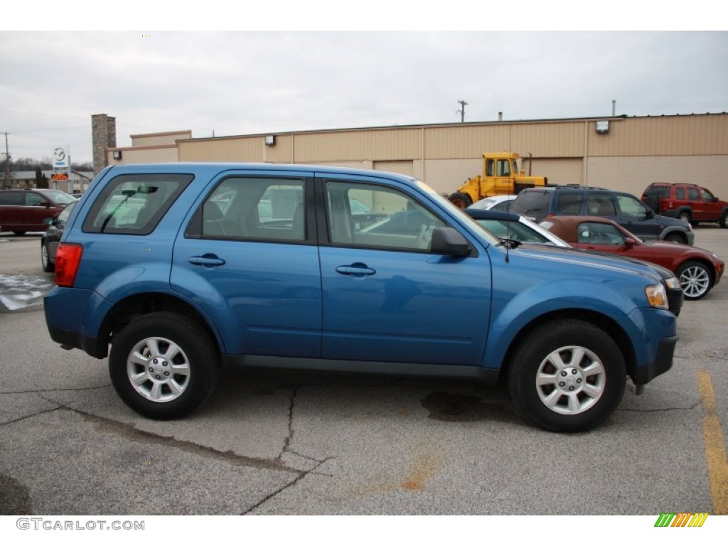 Sport Blue Metallic 2009 Mazda Tribute i Sport 4WD Exterior Photo #61414447