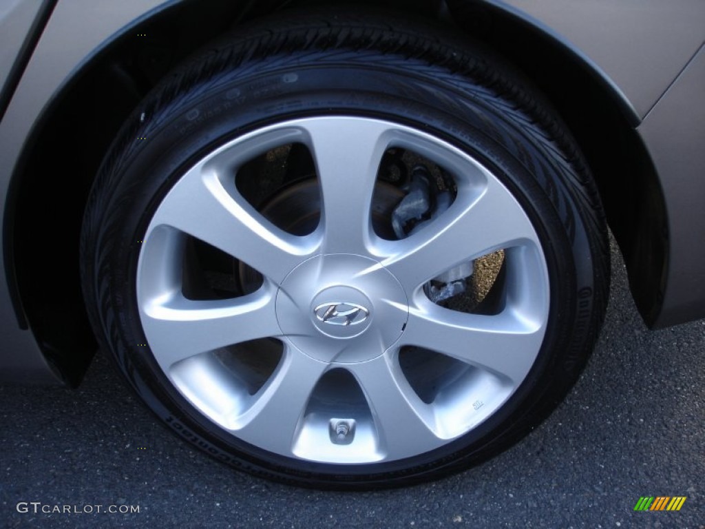 2012 Elantra Limited - Desert Bronze / Beige photo #8