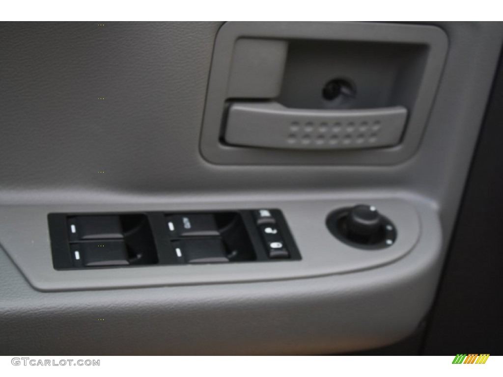 2009 Dakota Big Horn Crew Cab 4x4 - Deep Water Blue Pearl / Dark Slate Gray/Medium Slate Gray photo #11