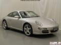 2005 Arctic Silver Metallic Porsche 911 Carrera Coupe  photo #3