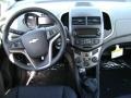 Jet Black/Dark Titanium 2012 Chevrolet Sonic LTZ Hatch Dashboard