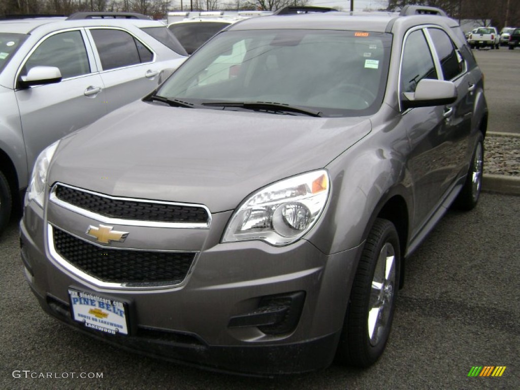 2012 Equinox LT AWD - Graystone Metallic / Jet Black photo #1