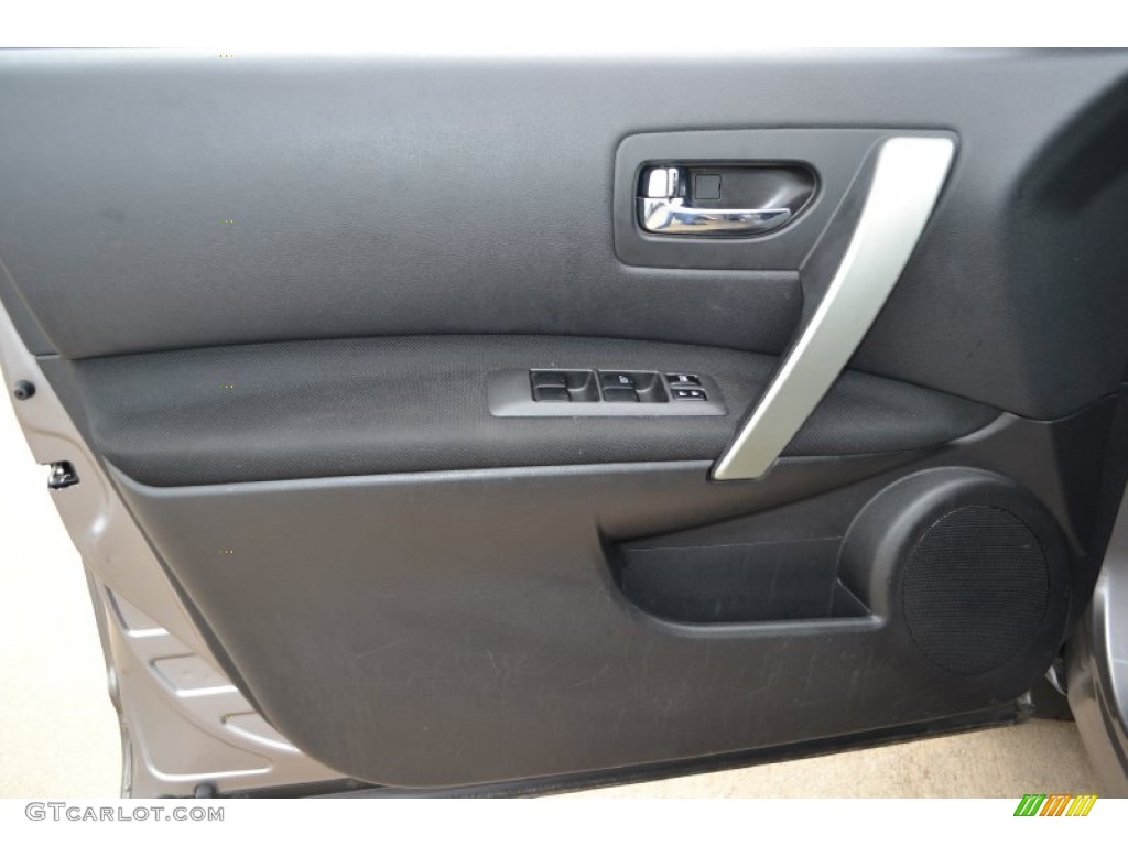 2011 Rogue S AWD - Gotham Gray Metallic / Black photo #9