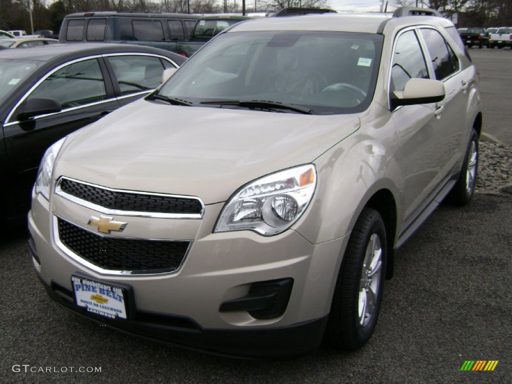 2012 Equinox LT AWD - Gold Mist Metallic / Jet Black photo #1