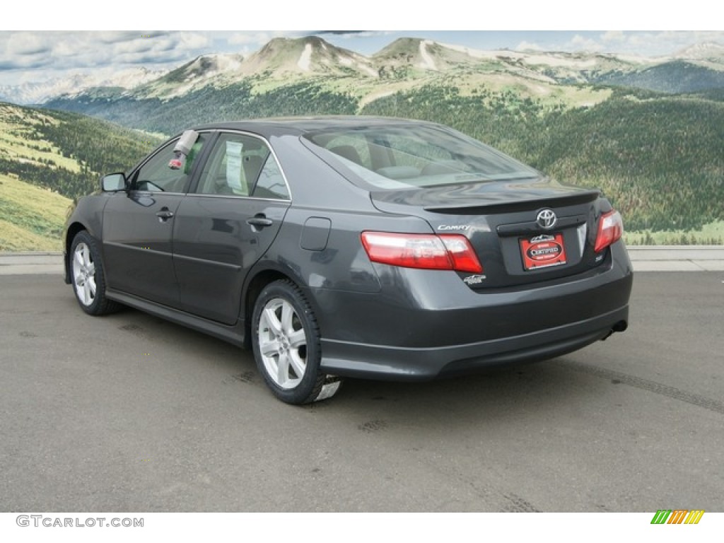 2009 Camry SE - Magnetic Gray Metallic / Ash photo #2