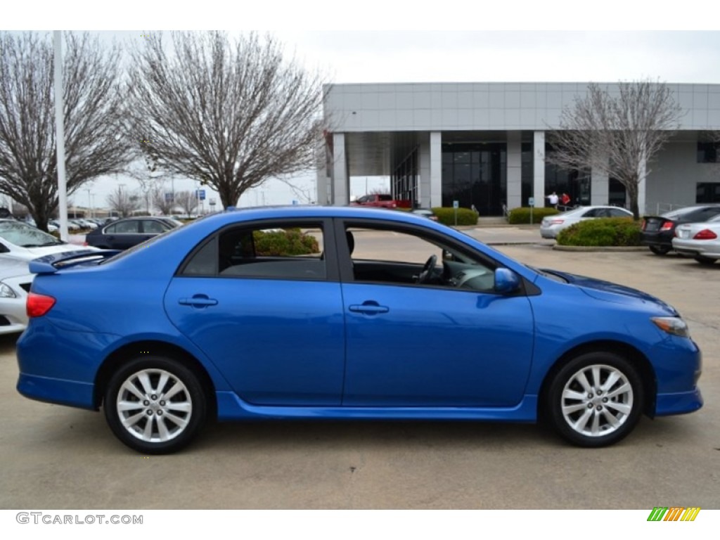 Blue Streak Metallic 2010 Toyota Corolla S Exterior Photo #61418053