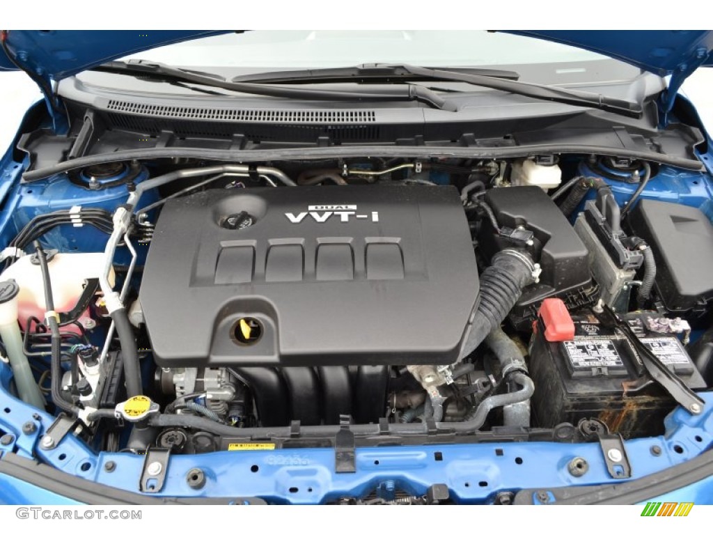 2010 Toyota Corolla S 1.8 Liter DOHC 16-Valve Dual VVT-i 4 Cylinder Engine Photo #61418098