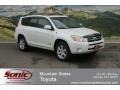 Super White 2008 Toyota RAV4 Limited V6 4WD