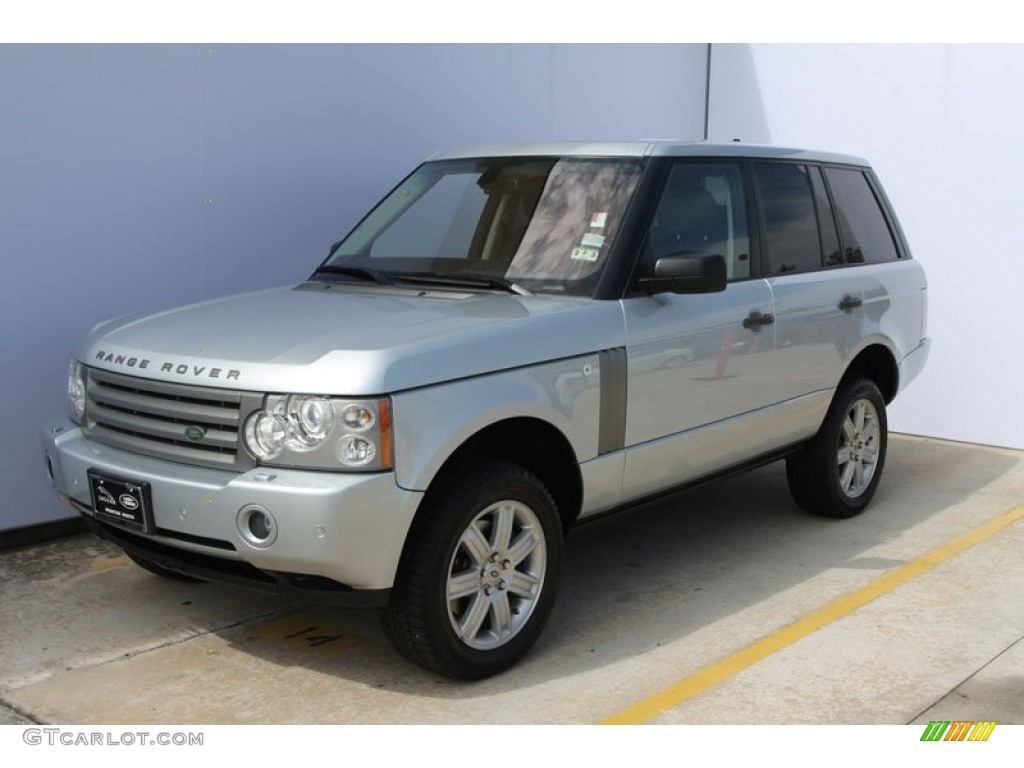 2007 Range Rover HSE - Zermatt Silver Metallic / Charcoal photo #9