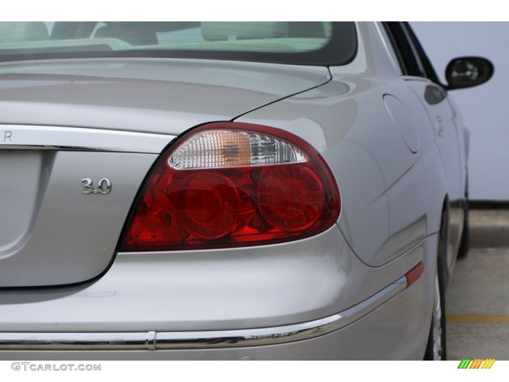 2006 S-Type 3.0 - Liquid Silver Metallic / Ivory photo #11