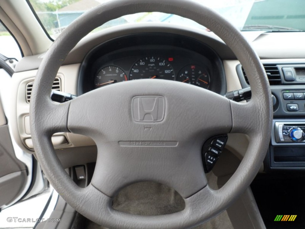 1998 Accord LX Sedan - Taffeta White / Ivory photo #38