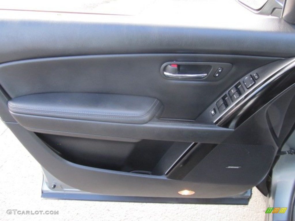 2010 Mazda CX-9 Touring AWD Black Door Panel Photo #61421875