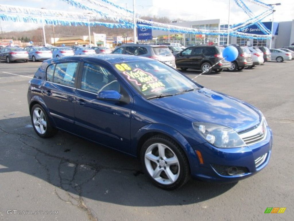 2008 Astra XR Sedan - Black Sapphire / Charcoal photo #1