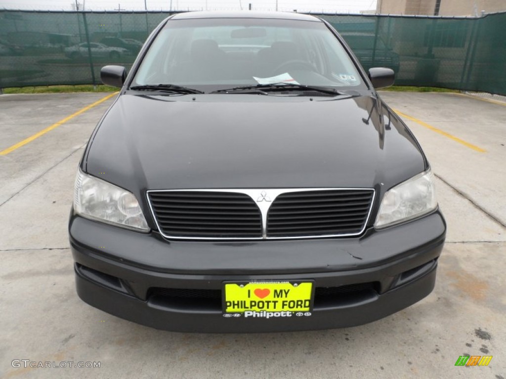 2002 Lancer OZ Rally - Thunder Gray Metallic / Black photo #8