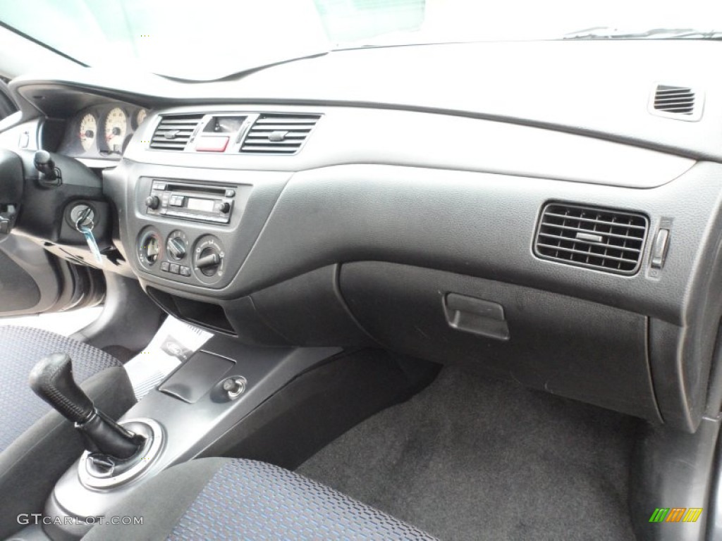 2002 Lancer OZ Rally - Thunder Gray Metallic / Black photo #19