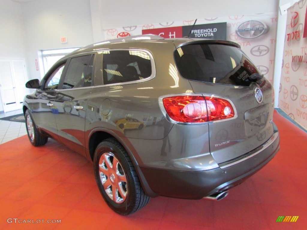 2008 Enclave CXL AWD - Cocoa Metallic / Cashmere/Cocoa photo #6