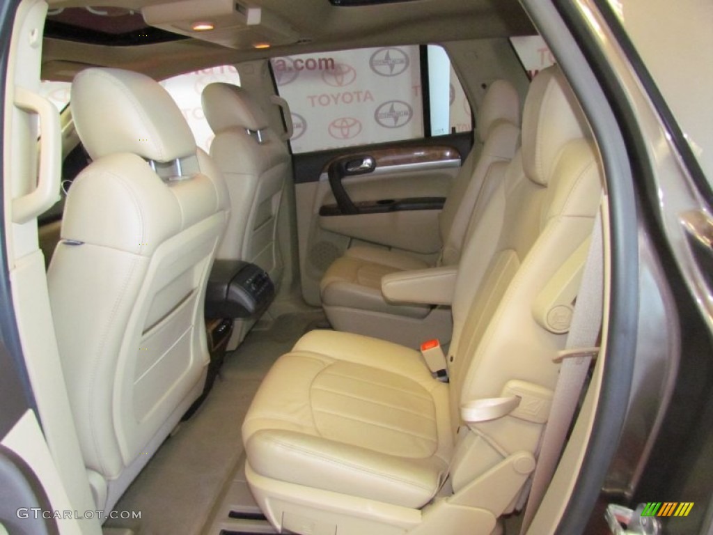 2008 Enclave CXL AWD - Cocoa Metallic / Cashmere/Cocoa photo #10