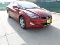 2012 Red Allure Hyundai Elantra GLS  photo #1
