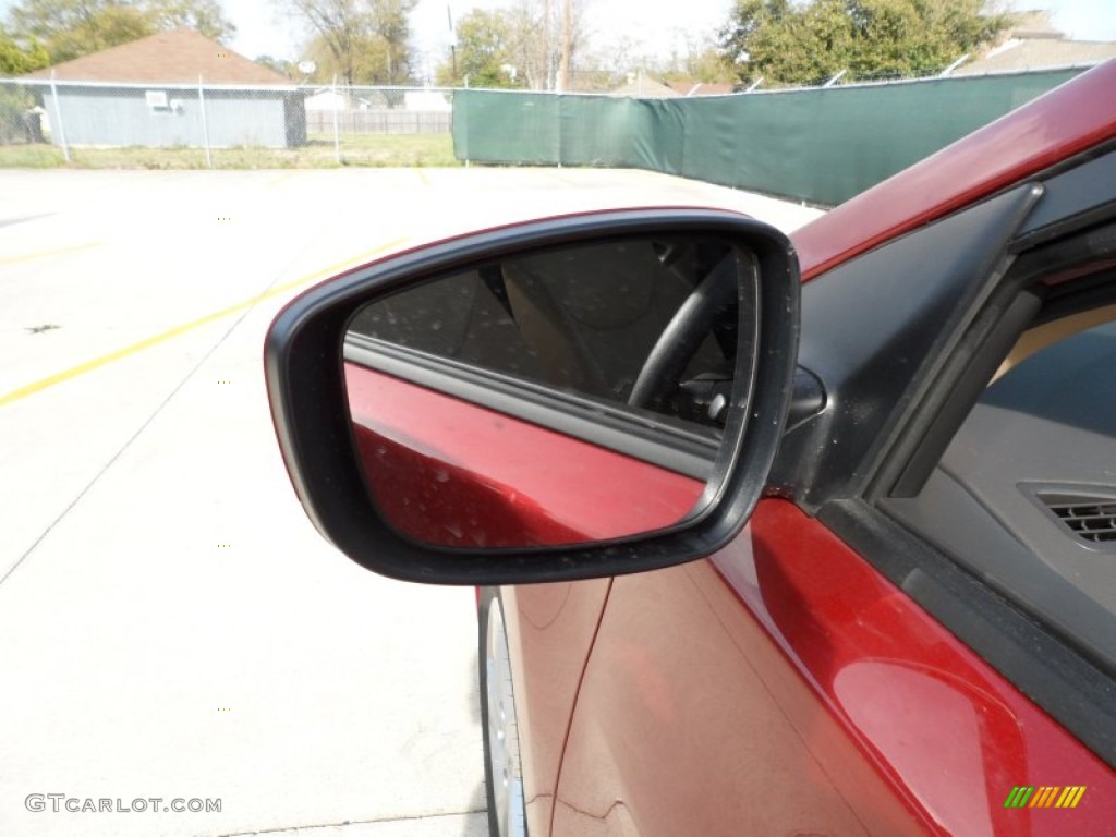 2012 Elantra GLS - Red Allure / Beige photo #13
