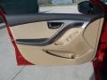 2012 Red Allure Hyundai Elantra GLS  photo #21