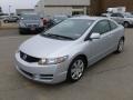 2009 Alabaster Silver Metallic Honda Civic LX Coupe  photo #3