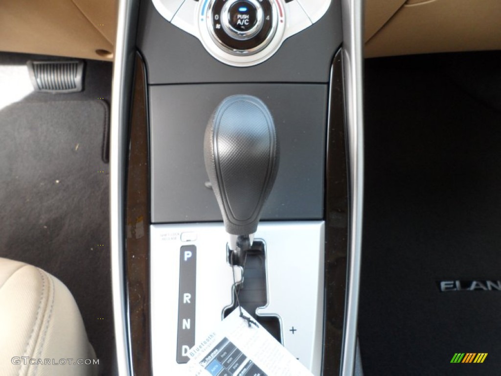 2012 Elantra GLS - Red Allure / Beige photo #29