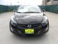 2012 Black Noir Pearl Hyundai Elantra Limited  photo #8