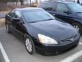 2003 Nighthawk Black Pearl Honda Accord EX V6 Coupe  photo #1