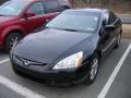 2003 Nighthawk Black Pearl Honda Accord EX V6 Coupe  photo #2